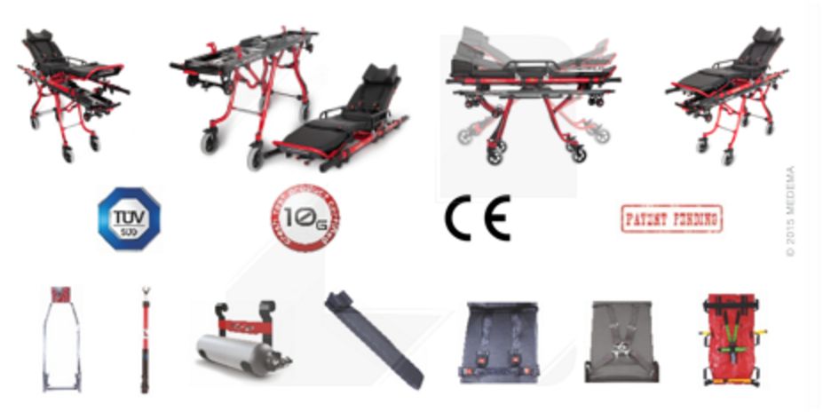 Nosze do ambulansów Royax VALENS RX6