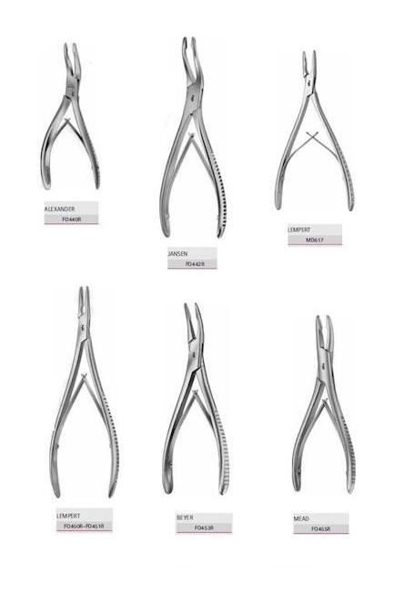 Odgryzacze kostne B.Braun Odgryzacze kostne