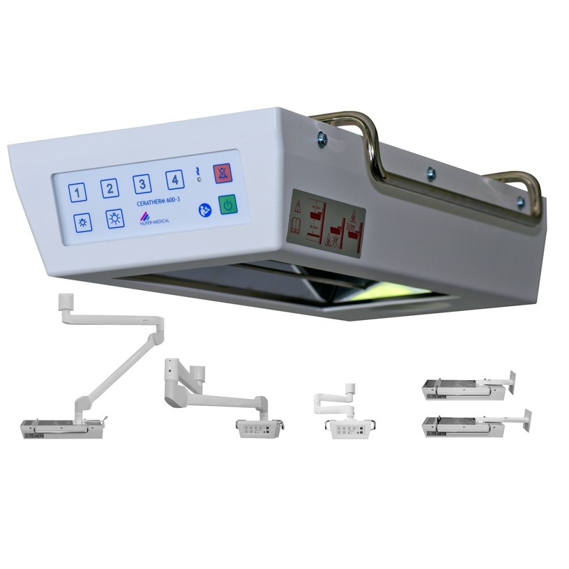 Ogrzewacze promiennikowe pacjenta Nuffer Medical – Swiss CeraTherm 600-3