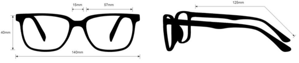 Okulary ochronne RTG  AirGap RX611