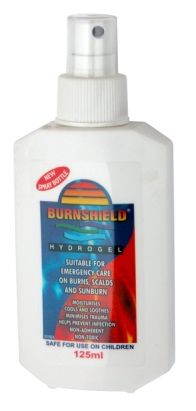 Opatrunki hydrożelowe – żele Burnshield 550008