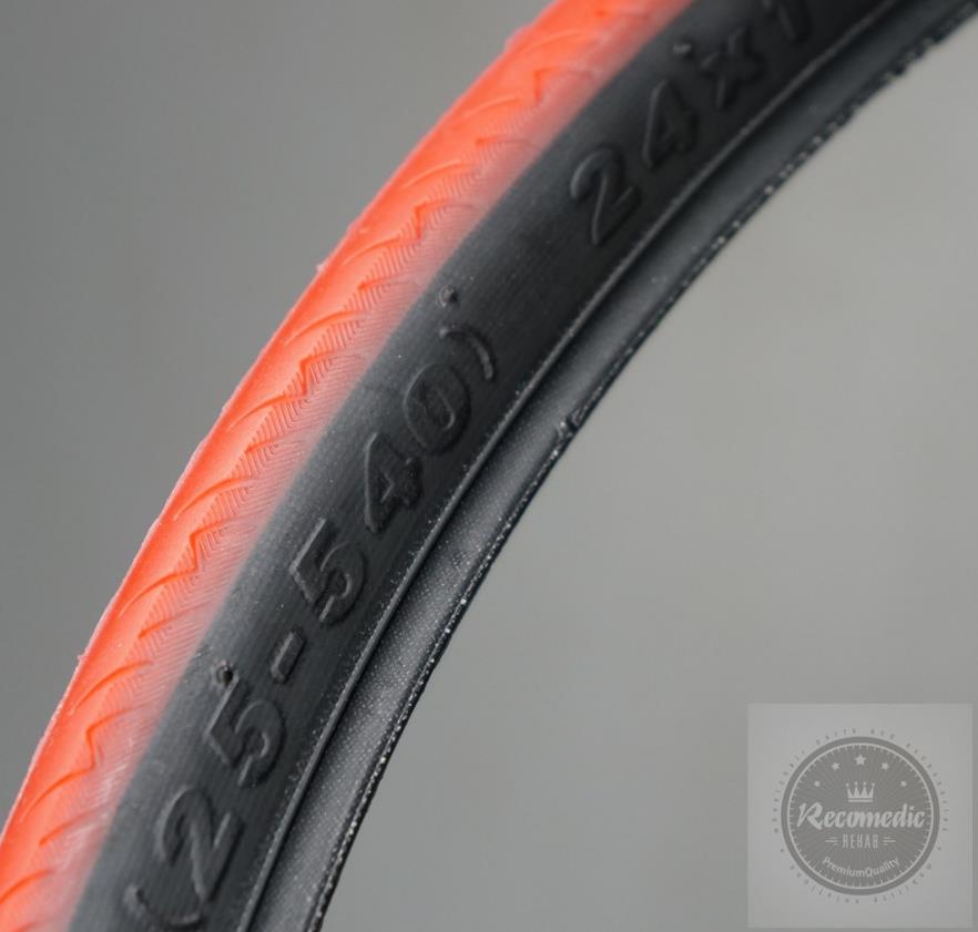 Opony do wózków inwalidzkich Recomedic O-24X1-KEK-C