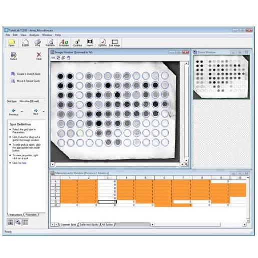 Oprogramowanie do analizatorów i czytników Totallab TotalLab Quant