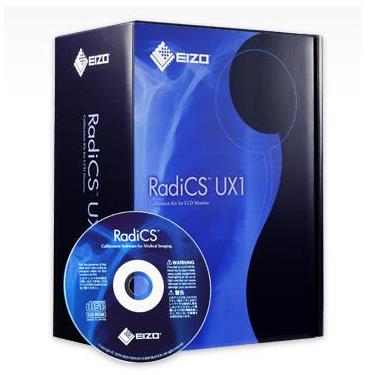 Oprogramowanie do kontroli jakości obrazu monitorów medycznych Eizo RadiCS UX1