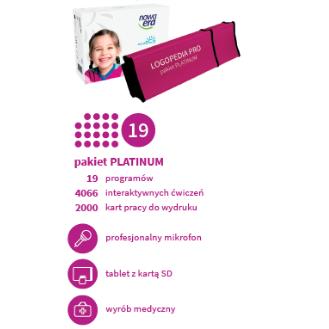 Oprogramowanie edukacyjne do logopedii Nowa Era LOGOPEDIA PRO pakiet MULTIMEDIALNY GABINET