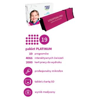 Oprogramowanie edukacyjne do logopedii Nowa Era LOGOPEDIA PRO pakiet PLATINUM