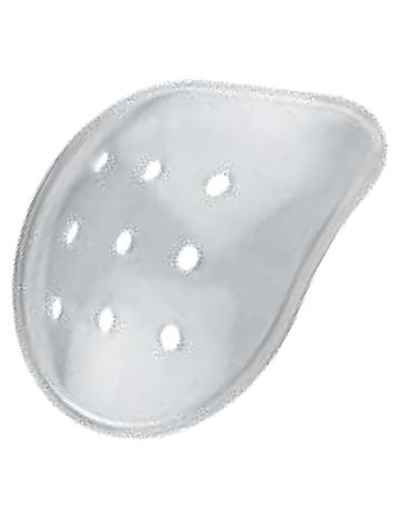 Osłony oka pacjenta podczas zabiegów operacyjnych purple surgical PS5666