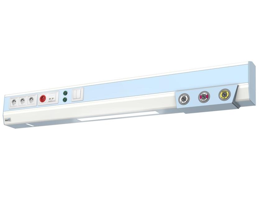 Panele nadłóżkowe TECH-MED Sp. z o.o. ISA 500