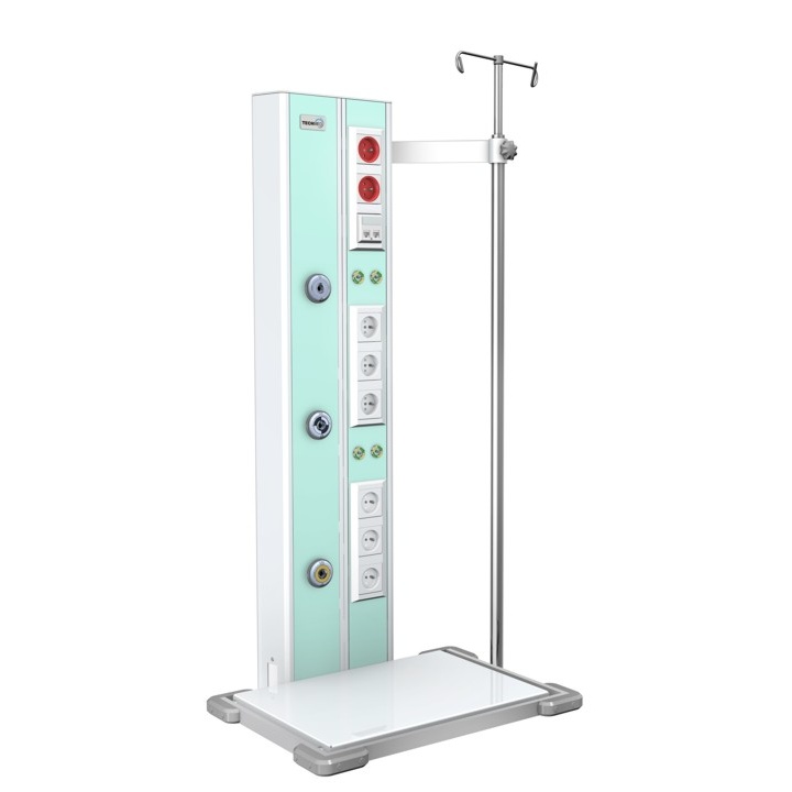 Panele nadłóżkowe TECH-MED Sp. z o.o. ISA 9000 naścienny pionowy