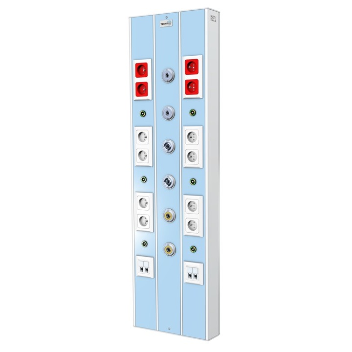 Panele nadłóżkowe TECH-MED Sp. z o.o. ISA 9000 naścienny pionowy