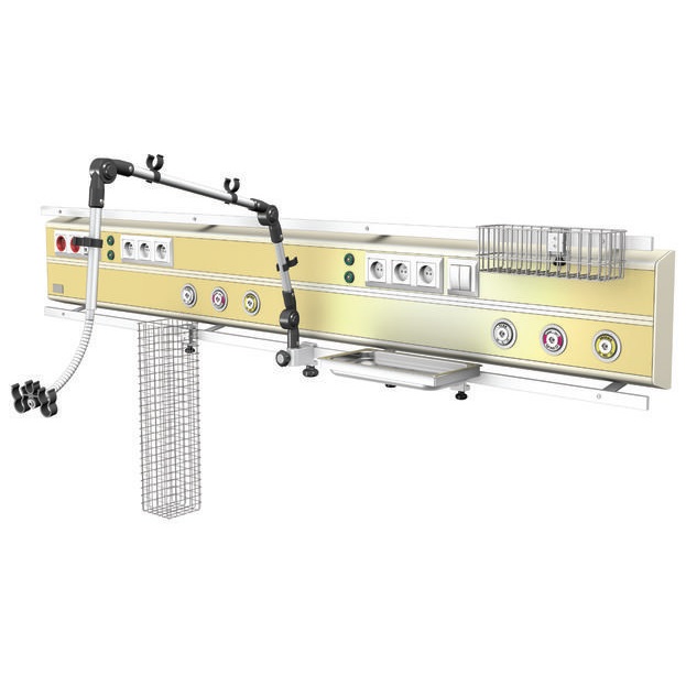 Panele nadłóżkowe TECH-MED Sp. z o.o. ISA 9000 naścienny poziomy