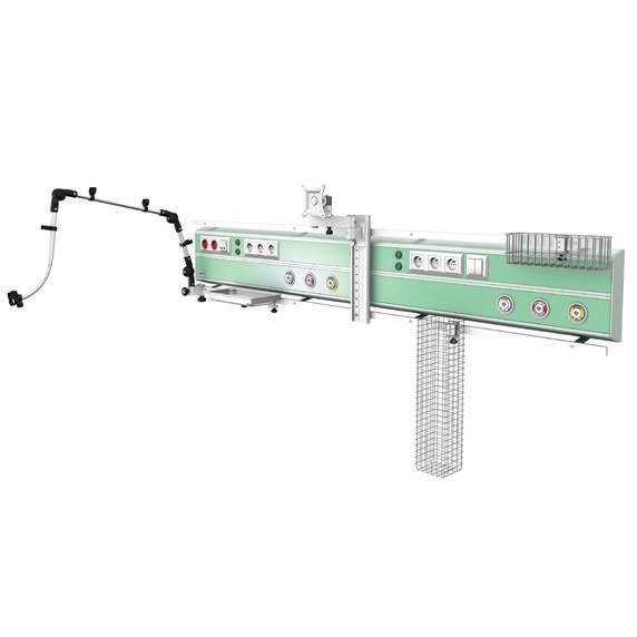 Panele nadłóżkowe TECH-MED Sp. z o.o. ISA 9000 naścienny poziomy