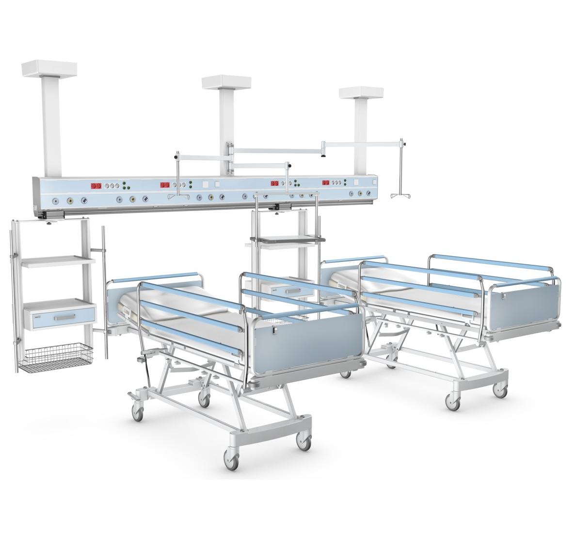 Panele nadłóżkowe TECH-MED Sp. z o.o. ISA 9000 SU sufitowy