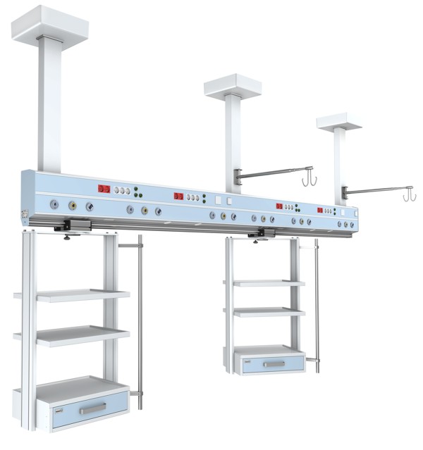 Panele nadłóżkowe TECH-MED Sp. z o.o. ISA 9000 SU sufitowy