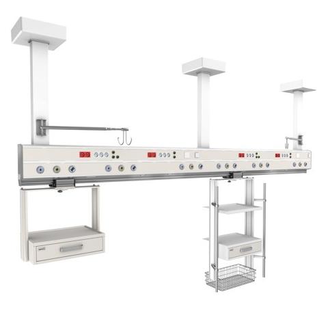 Panele nadłóżkowe TECH-MED Sp. z o.o. ISA 9000 SU sufitowy