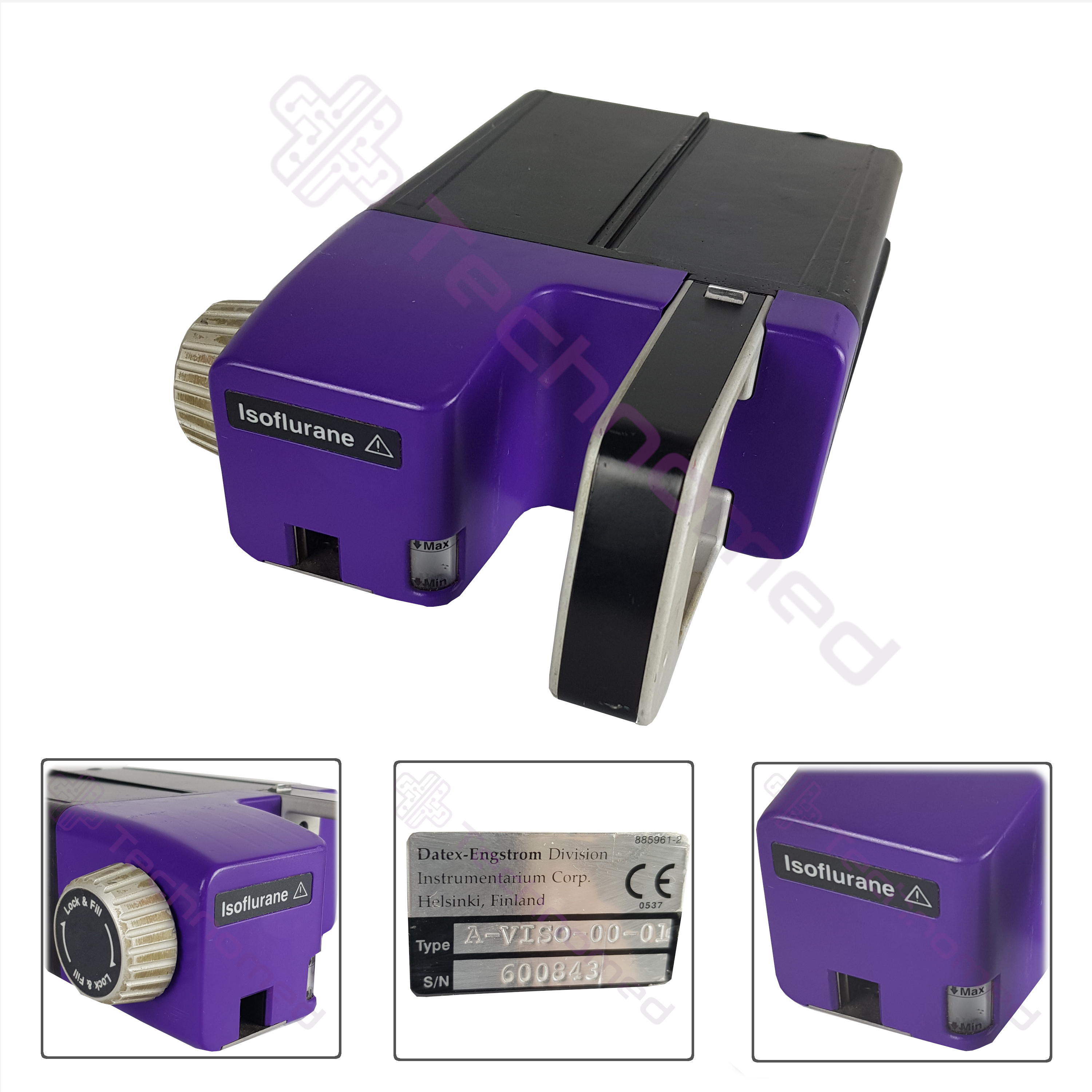 Parowniki do aparatów do znieczulenia używane GE Datex-Ohmeda ALADIN I - Technomed używane