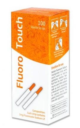 Paski diagnostyczne okulistyczne Madhu Instruments Fluoro Touch