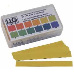 Paski i papierki wskaźnikowe LLG Uniwersalne papierki wskaźnikowe