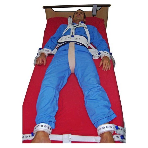 Pasy unieruchamiające pacjenta Askle Sante WINN’SAVE na ramiona i klatkę piersiową