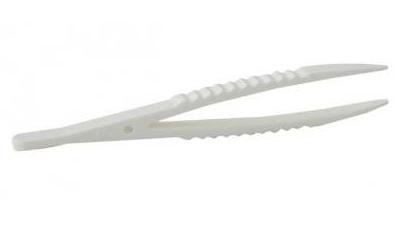 Pęsety (pincety) do szwów jednorazowe B/D Pęseta biała