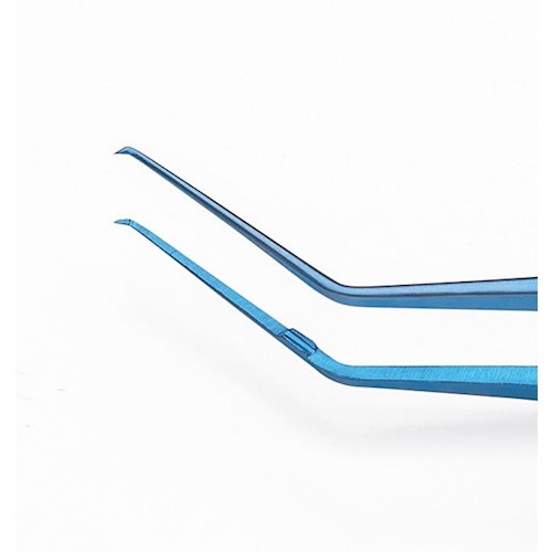 Pęsety (pincety) okulistyczne CDMENT do Kapsuloreksji