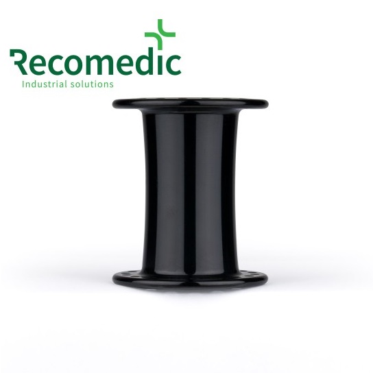 Piasty do wózków inwalidzkich Recomedic PK-AL-36H-12-BLACK