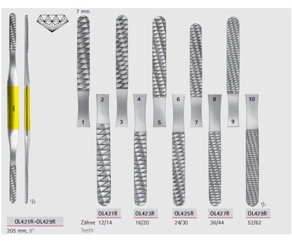Pilniki kostne B.Braun Pilniki kostne