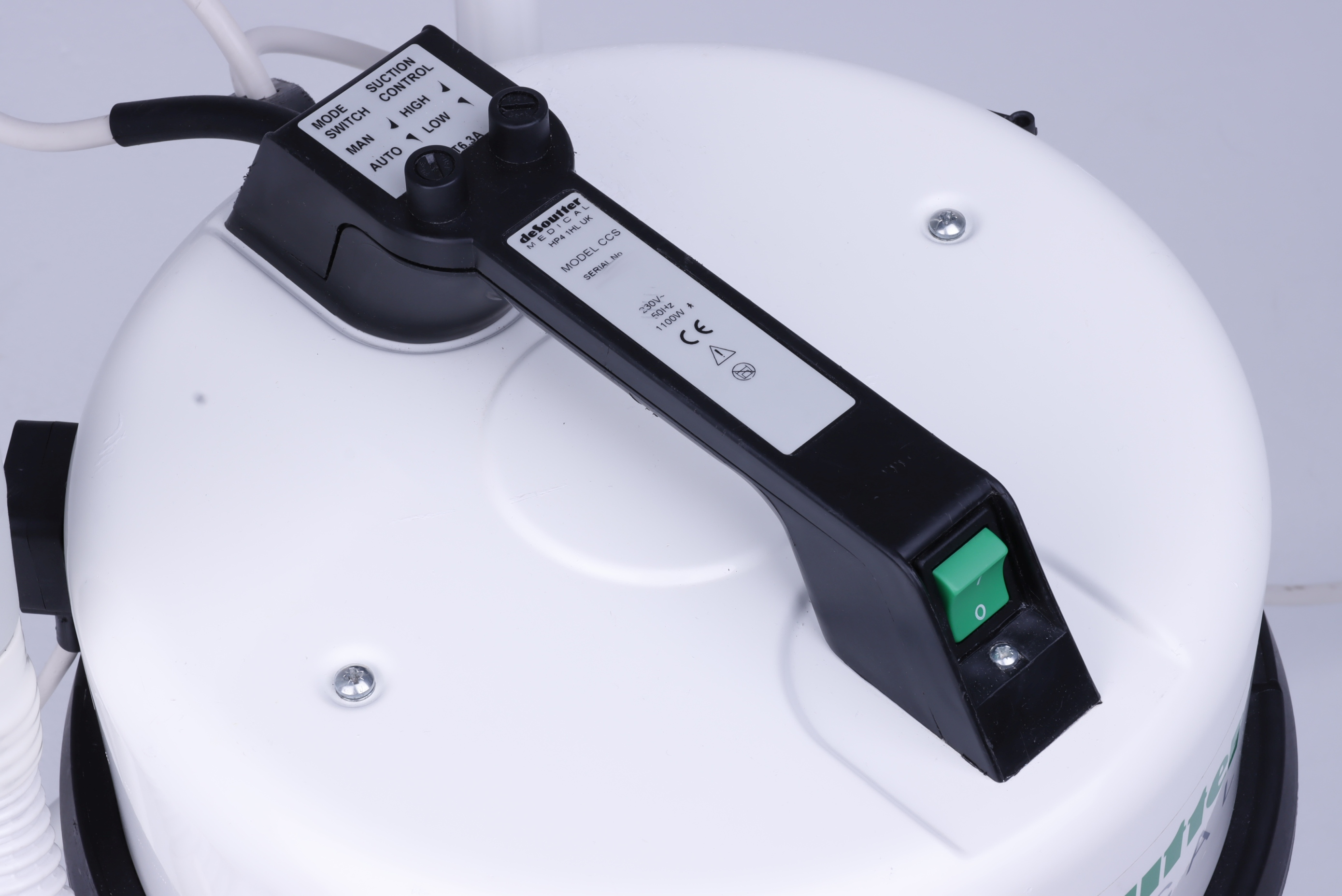 Piły do cięcia gipsu - elektryczne używane DE SOUTTER CLEANCAST CC5 - Praiston rekondycjonowane