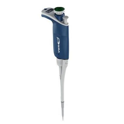 Pipety zmiennopojemnościowe VWR Elektroniczne pipety jednokanałowe