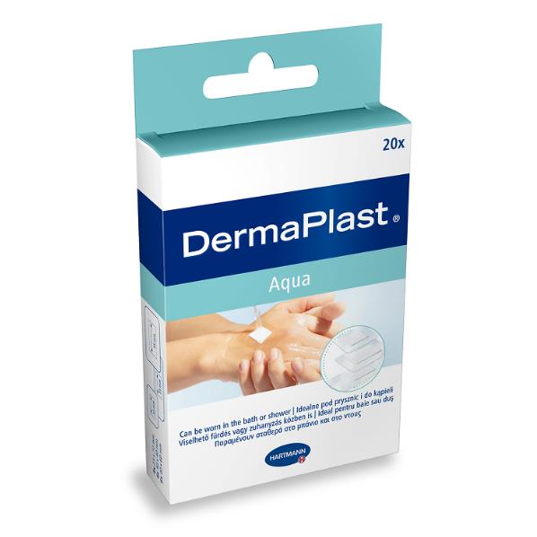 Plastry w paskach HARTMANN DermaPlast Aqua