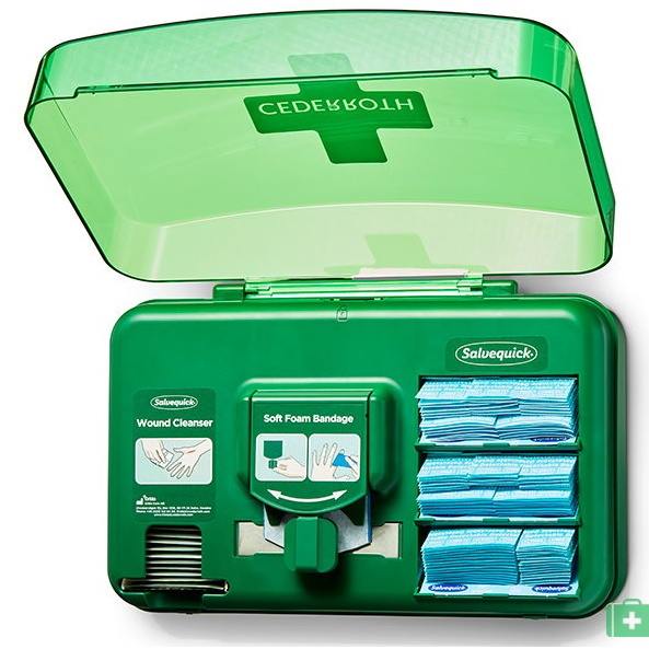 Podajniki do materiałów opatrunkowych Cederroth Wound Care Dispenser Blue