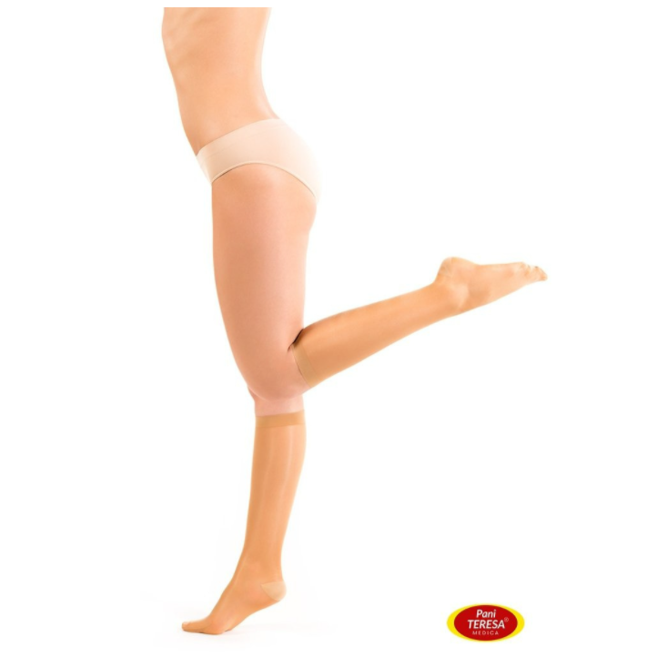Podkolanówki uciskowe Pani Teresa Medica SOFT