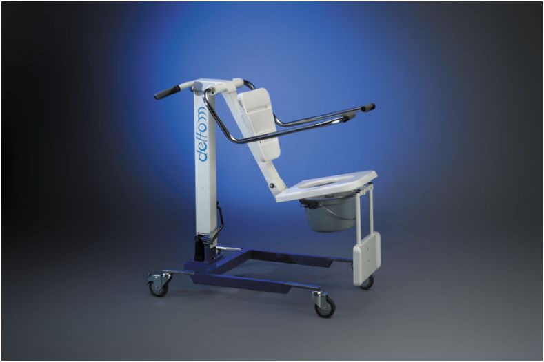 Podnośniki transportowo - kąpielowe jezdne DELTOM WSH/E - 140