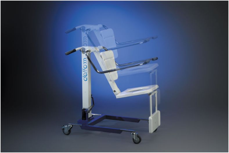 Podnośniki transportowo - kąpielowe jezdne DELTOM WSH/E - 140