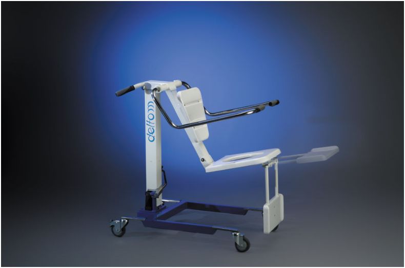 Podnośniki transportowo - kąpielowe jezdne DELTOM WSH/E - 140