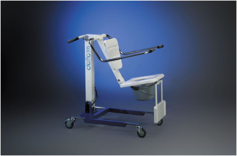 Podnośniki transportowo - kąpielowe jezdne DELTOM WSH/E - 140