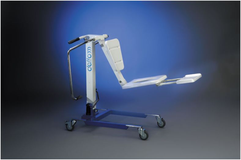 Podnośniki transportowo - kąpielowe jezdne DELTOM WSH/E - 140