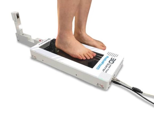 Podoskopy Koordynacja 3D Laser Foot Scaner