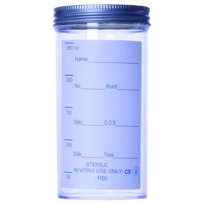 Pojemniki laboratoryjne Scilabware na próbki proste z nakrętką