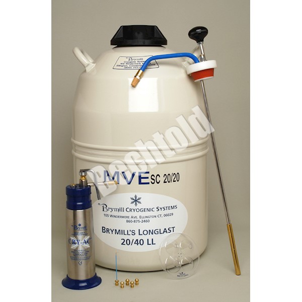 Pojemniki na ciekły azot, dewary Brymill MVE