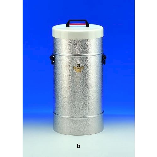 Pojemniki na ciekły azot, dewary KGW-ISOTHERM Naczynia Dewar'a cylindryczne na CCh lub LN2