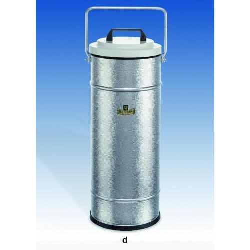 Pojemniki na ciekły azot, dewary KGW-ISOTHERM Naczynia Dewar'a cylindryczne na CCh lub LN2