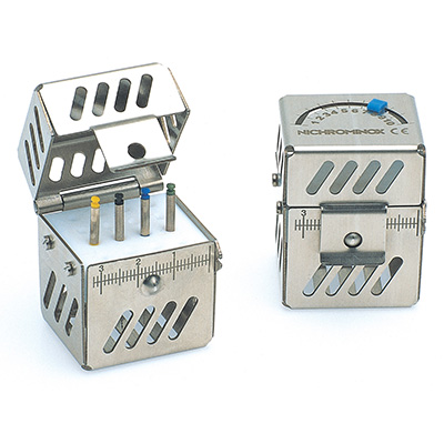 Pojemniki na narzędzia endodontyczne (endoboksy) Nichrominox Endo Cassette