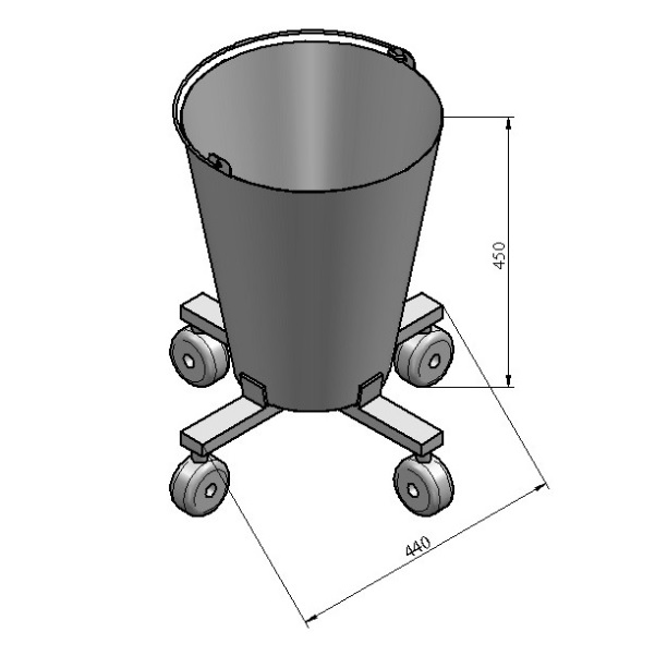 Pojemniki na odpadki medyczne Wiejak PWA 001/ PWA 002