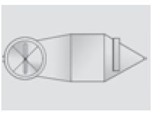 Pokrowce na urządzenia medyczne na salę operacyjną Ecolab Pokrowiec (sterylny) - pierścień 85 mm - ułatwiający zakładanie, perforowana końcówka 17541