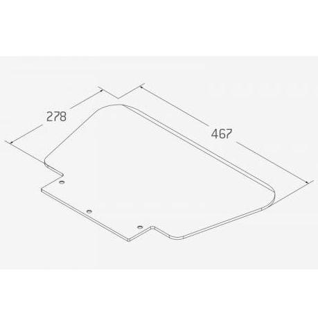 Półki do schodołazów towarowych SANO 930 002