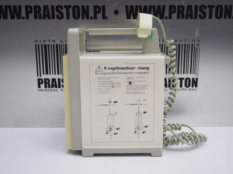 Pompy infuzyjne objętościowe używane BRAUN Pompa infuzyjna (wolumetryczna) B BRAUN INFUSOMAT FM