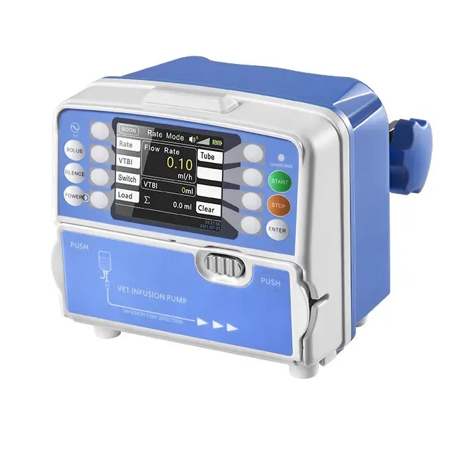 Pompy infuzyjne objętościowe weterynaryjne Hawkmed HK100 VET PLUS