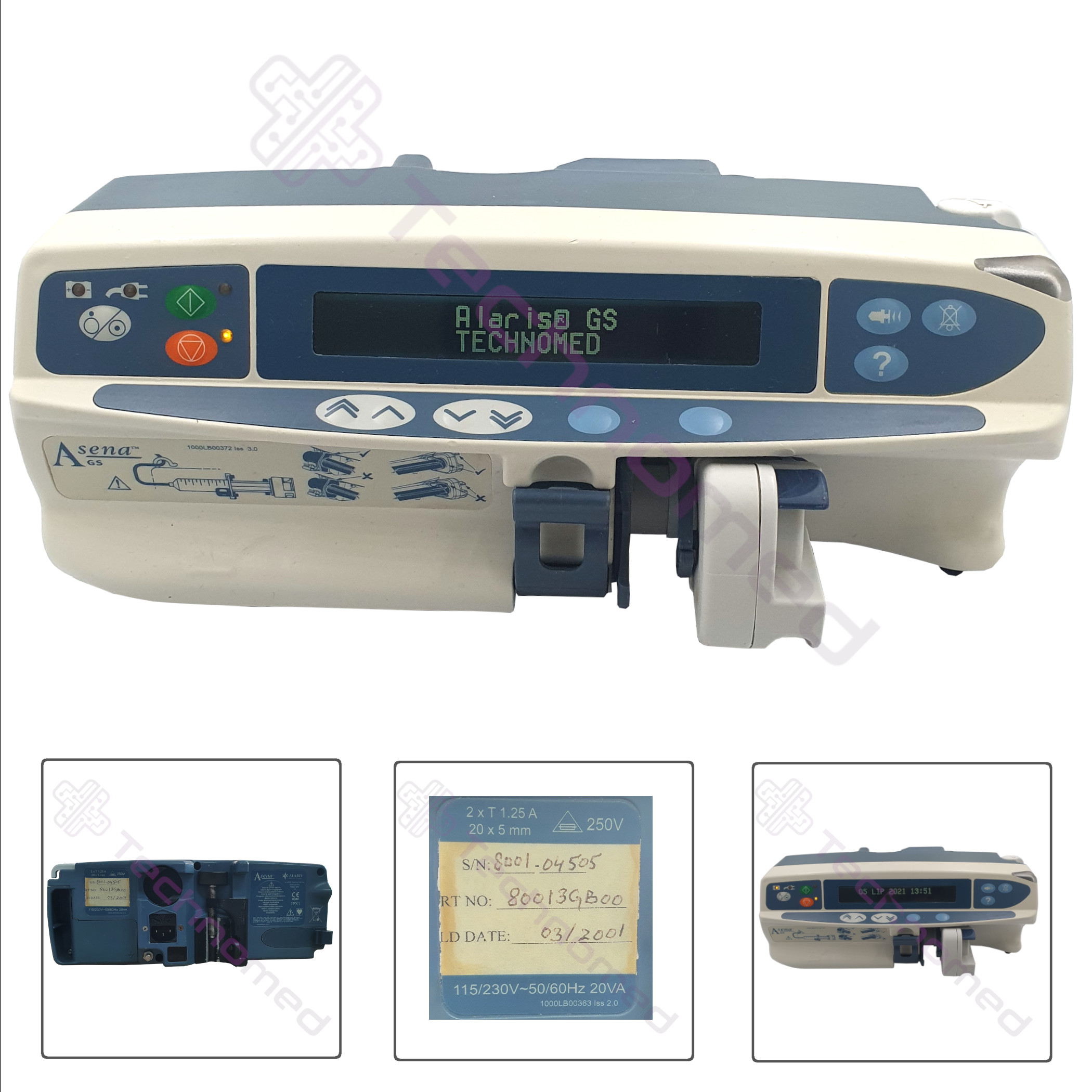 Pompy infuzyjne strzykawkowe używane Alaris ALARIS GS - Technomed rekondycjonowane