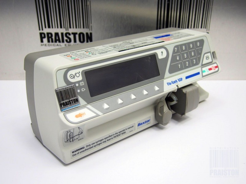 Pompy infuzyjne strzykawkowe używane Baxter BAXTER FLO-GARD GSP - Praiston rekondycjonowany